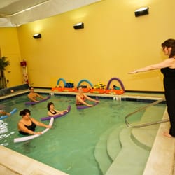 Megan Rich Physical Therapy - Pool pilates in the 92 degree pool