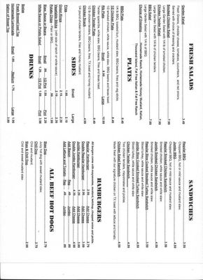 Menu photo 6 South's Best BBQ Muscle Shoals, AL
