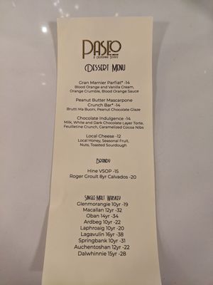 Menu photo 4 Paseo: A California Bistro Mill Valley, CA