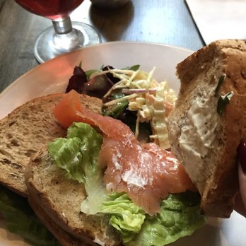 Old Shades - Smoked salmon sandwich - Pubs Near Me - London, XGL Old Shades - Smoked salmon sandwich - Pubs Near Me - London, XGL