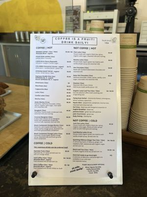 Menu photo 2 Flying Goat Coffee Healdsburg, CA Menu photo 2 Flying Goat Coffee Healdsburg, CA