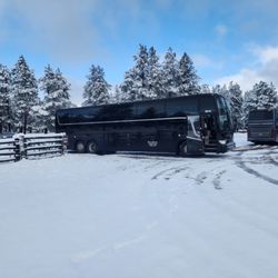 Divine Charter - Bus Rentals for ski groups! We're happy to drive you and your group to the mountains this winter. Leave the driving to us!