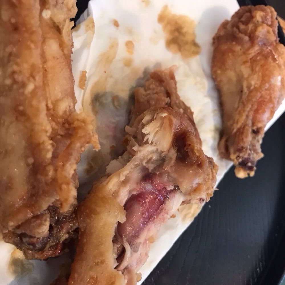 Ladybug Café - Undercooked fried chicken wings. - Japanese Near Me - Gardena, California Ladybug Café - Undercooked fried chicken wings. - Japanese Near Me - Gardena, California