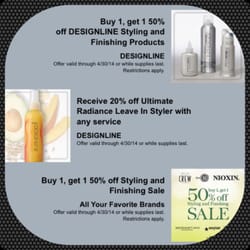TGF Hair Salon - March/April Promos