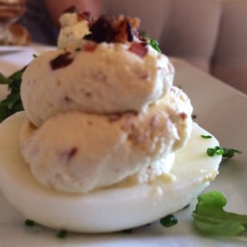 Salty Sow - Deviled Eggs at their most devilish. - American Near Me - Austin, Texas Salty Sow - Deviled Eggs at their most devilish. - American Near Me - Austin, Texas