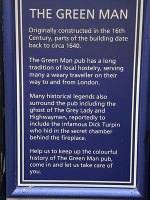 Menu photo 1 Green Man Feltham, XGL