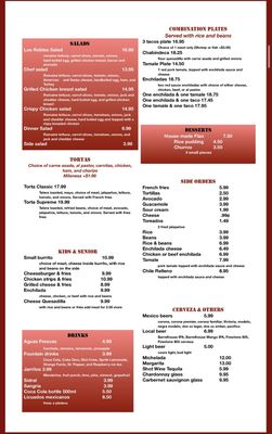 Menu photo 1 Los Robles Cafe Paso Robles, CA