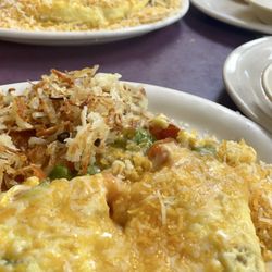 Port City Diner - Veggie omelette & The Max Omelette