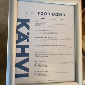 Kahvi Coffee And Cafe - Food menu - Cafes Near Me - Phoenix, Arizona Kahvi Coffee And Cafe - Food menu - Cafes Near Me - Phoenix, Arizona