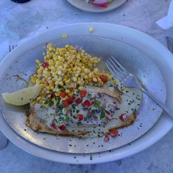 Fish Thyme - Crab stuffed flounder - Cafes Near Me - Acworth, Georgia