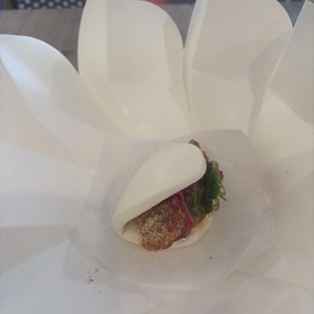 AnNam Bistro and Cafe - Chicken Bao, (my partner already his, so this is supposed have 2) - Cafes Near Me - Gilroy, California