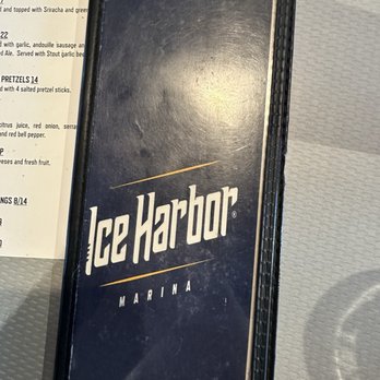 Ice Harbor Brewery - The Marina - Menu beer and drinks - Breweries Near Me - Kennewick, Washington