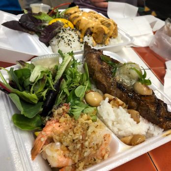 Upscale Hawaii - Garlic shrimp and steak - Diners Near Me - Honolulu, Hawaii