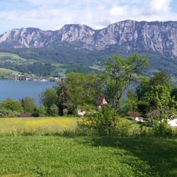 Gasthof Steinbichler - Wunderschöner Blick auf den Attersee