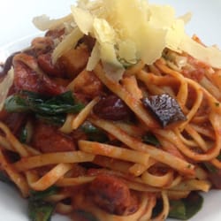 Temptations Restaurant - Chorizo linguini