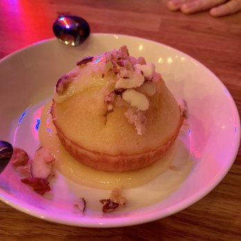 Yonsei Handrolls - yuzu olive cake with candied almonds | 9 - Japanese Near Me - Oakland, California Yonsei Handrolls - yuzu olive cake with candied almonds | 9 - Japanese Near Me - Oakland, California