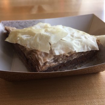 Jasmin and Olivz - Chocolate Baklava- Great if you live rich chocolate - Mediterranean Near Me - Raleigh, North Carolina
