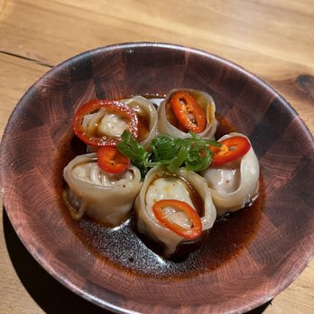 Oseyo - Jjin Mandu (Steamed Dumplings) - Korean Near Me - Austin, Texas Oseyo - Jjin Mandu (Steamed Dumplings) - Korean Near Me - Austin, Texas