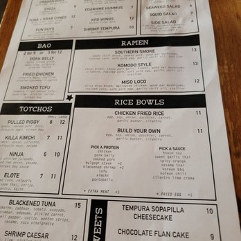 Komodo Loco - Sushi Bars Near Me - Denton, Texas