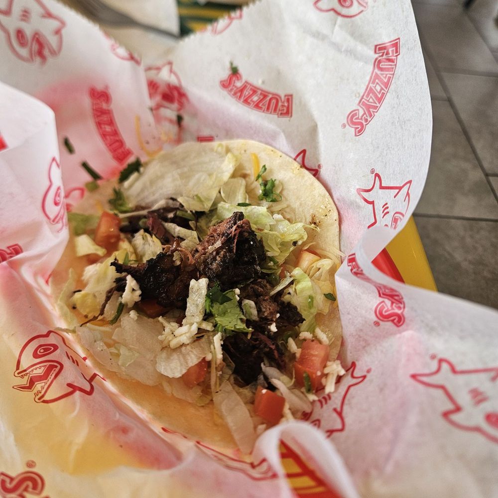Fuzzy's Taco Shop - Brisket taco - Tex-Mex Near Me - Bossier City, Louisiana Fuzzy's Taco Shop - Brisket taco - Tex-Mex Near Me - Bossier City, Louisiana