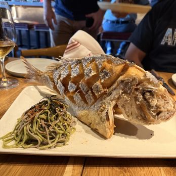 Tar & Roses - Whole Fried Snapper for Two - New American Near Me - Santa Monica, California