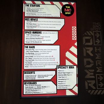 The Bao Spot - Menu - Asian Fusion Near Me - Orlando, Florida The Bao Spot - Menu - Asian Fusion Near Me - Orlando, Florida