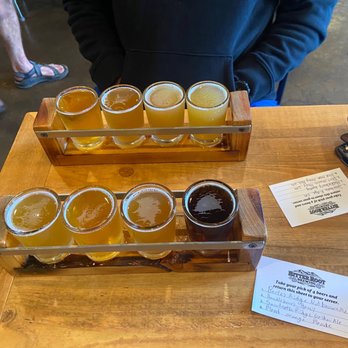 Bitter Root Brewing - Flight of beer - American Near Me - Hamilton, Montana