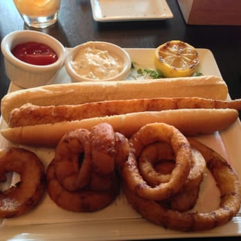 Marsh Tavern At the Equinox - Foot long fish sandwich. - American Near Me - Manchester, Vermont