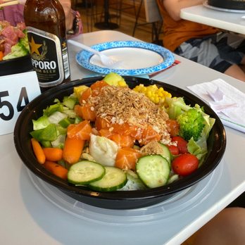 Fancy Bowl - Salmon Your Way Poke Bowl - Sushi Bars Near Me - Sioux Falls, South Dakota