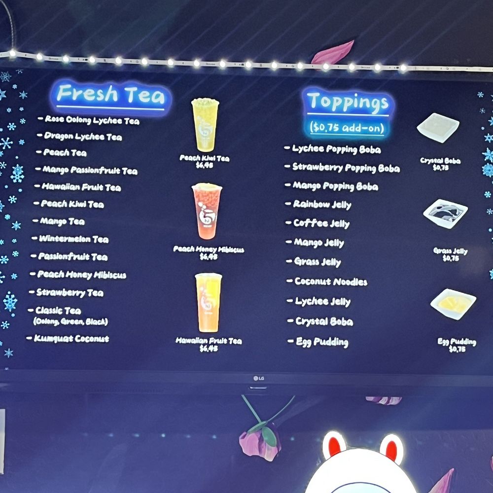 Hi 5 Tea - Menu - Bubble Tea Near Me - Chandler, Arizona Hi 5 Tea - Menu - Bubble Tea Near Me - Chandler, Arizona