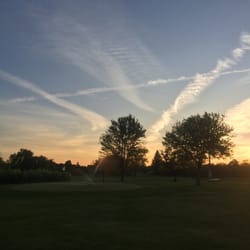 Beautiful summer night at Shady Grove.