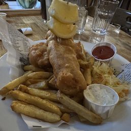 Halibut Fish and Chips Halibut Fish and Chips