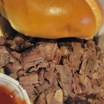 Cypress Trail Hideout - Brisket Sandwich - Smokehouse Near Me - Cypress, Texas Cypress Trail Hideout - Brisket Sandwich - Smokehouse Near Me - Cypress, Texas