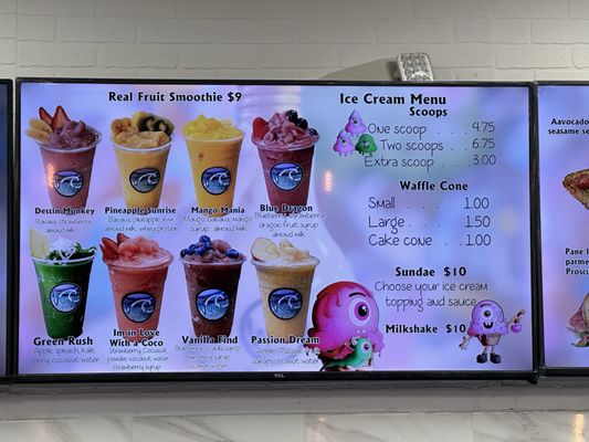 Wave Ice Cream And Coffee Menu WAVE ICE CREAM & BOBA TEA - Updated July 2025 - 63 Photos & 68 Reviews