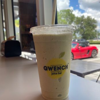 Qwench - Avocado Greens - Green Blend - Juice Bars & Smoothies Near Me - Pembroke Pines, Florida Qwench - Avocado Greens - Green Blend - Juice Bars & Smoothies Near Me - Pembroke Pines, Florida