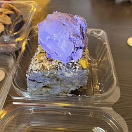 Halo Halo Bread Pudding + Icecream Halo Halo Bread Pudding + Icecream