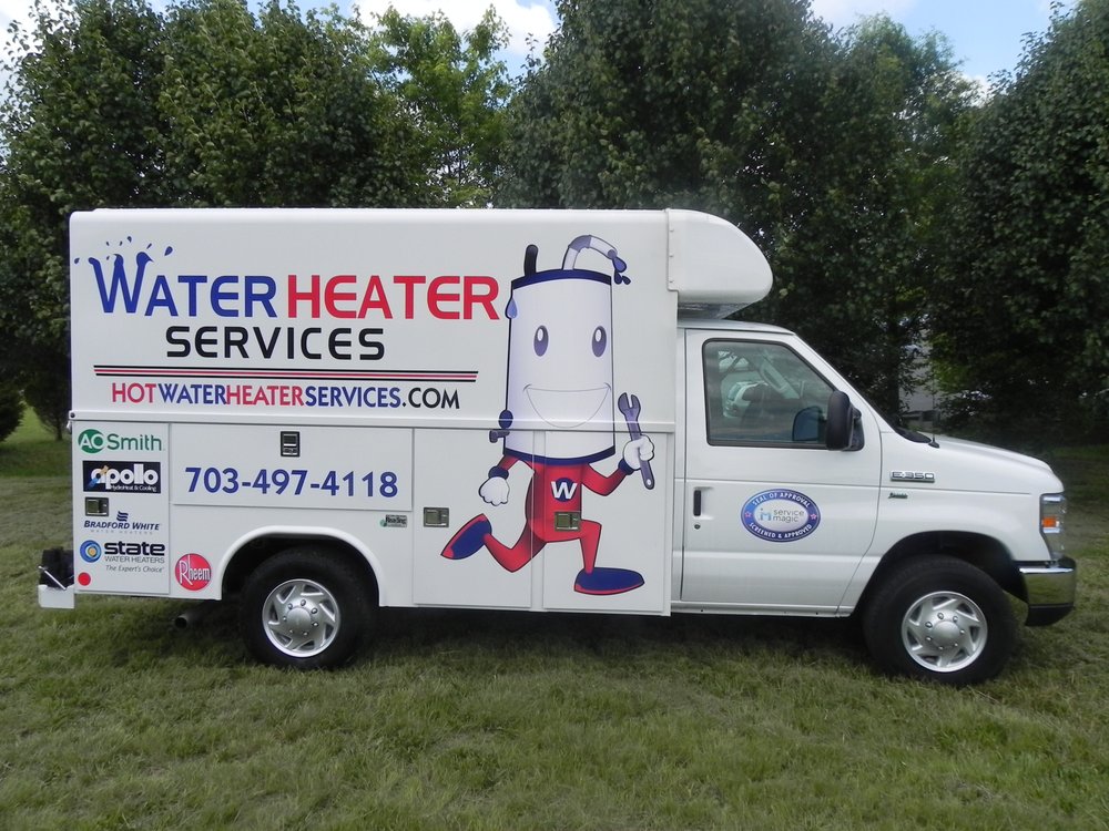 Slide of Water Heater Services