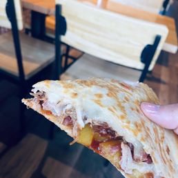 Papa Cerdo Quesadilla
