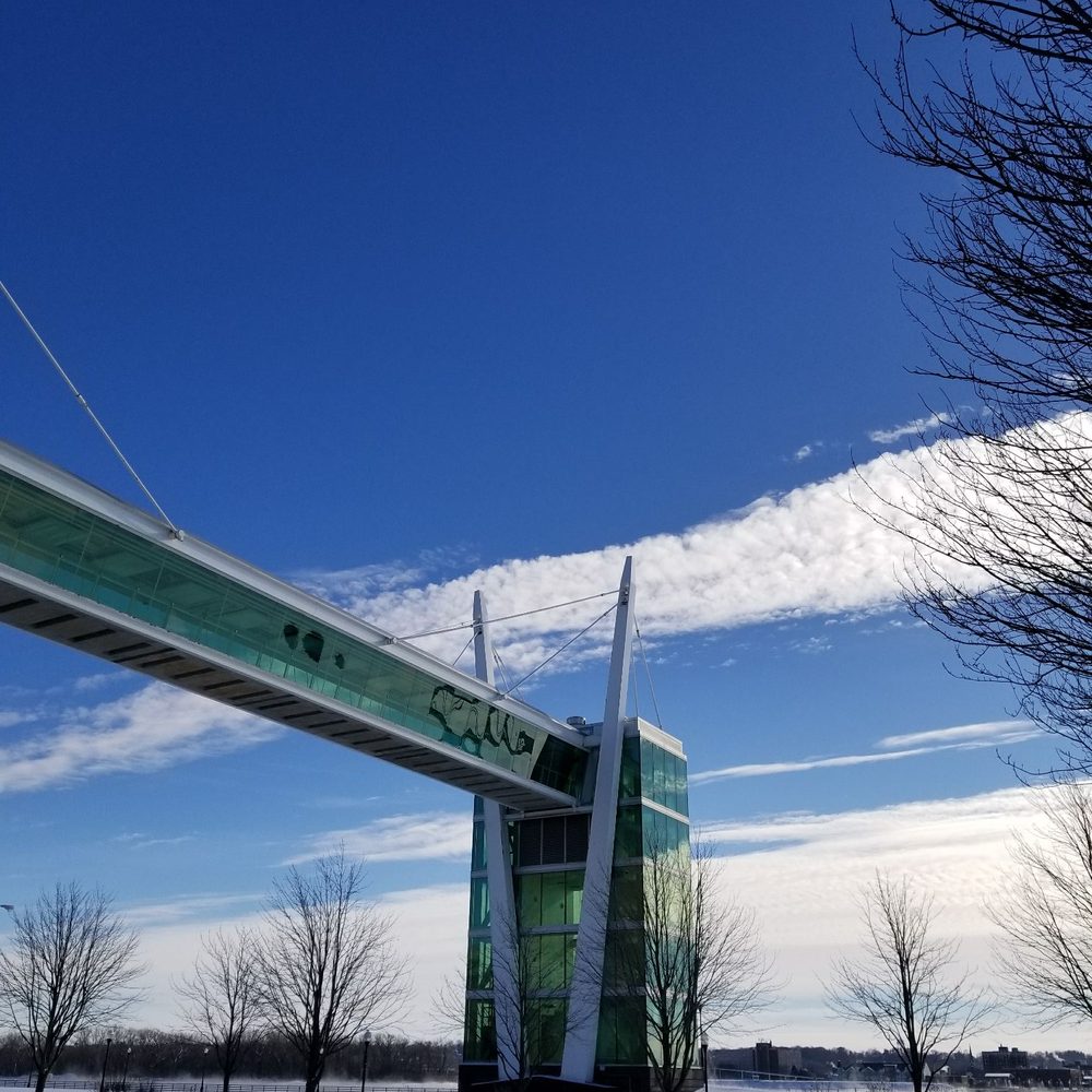 Davenport Skybridge - Can't miss it - Landmarks & Historical Buildings Near Me - Davenport, Iowa