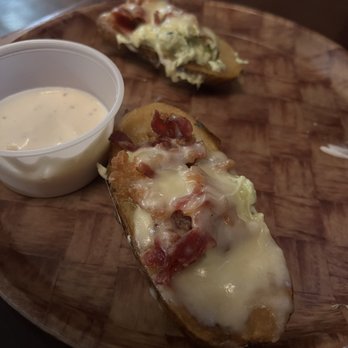 Freiberg's German Restaurant - Saxon Potato Skins (Came with 4) - German Near Me - Johnson City, Tennessee Freiberg's German Restaurant - Saxon Potato Skins (Came with 4) - German Near Me - Johnson City, Tennessee