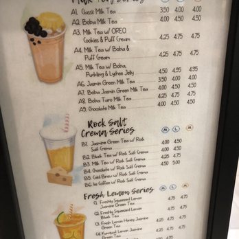 Happy Lemon - Menu by where the line would form. SMART thinking - Bubble Tea Near Me - Bellevue, Washington Happy Lemon - Menu by where the line would form. SMART thinking - Bubble Tea Near Me - Bellevue, Washington