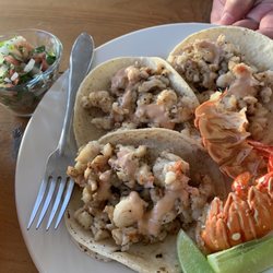 Caribe Burger - Lobster tacos