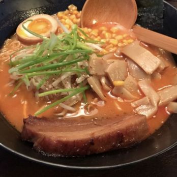 Marumen - Spicy ramen w/recommended toppings(corn and. Bamboo) dank!!!! - Ramen Near Me - Fairfax, Virginia