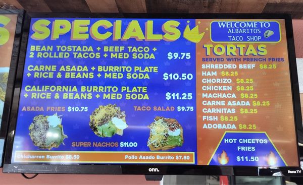 Menu photo 3 Alvaritos Tacos Belen, NM