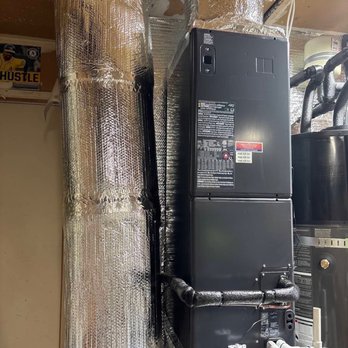 Heat-pump HVAC system.