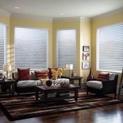 Designscape Interiors Window Fashions - Silhouette shades. Blend of function and beauty