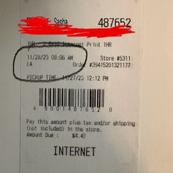 Walgreens - An order from a year ago that uncle rukus made me pay for that wasn't the correct order