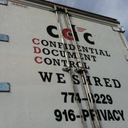 Confidential Document Control - Onsite Mobile Shredding Truck