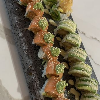 Tomo 202 - Special rolls: Brookfield ($17) and Shrimp Tempura ($11) rolls - Ramen Near Me - Brookfield, Connecticut Tomo 202 - Special rolls: Brookfield ($17) and Shrimp Tempura ($11) rolls - Ramen Near Me - Brookfield, Connecticut