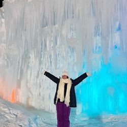 user provided Ice Castles New Hampshire photo